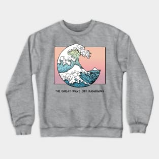 The Great Wave off Kanagawa // Aesthetic Art Design Crewneck Sweatshirt